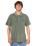 The Rip Curl Mens Wettie Polo Shirt in Cactus Green