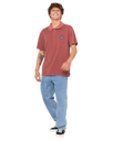 The Rip Curl Mens Wettie Polo Shirt in Apple Butter