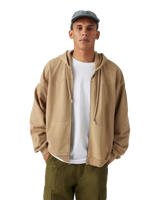 Lowell Western Zip Hoodie in Harvest Gold