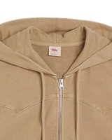 Lowell Western Zip Hoodie in Harvest Gold