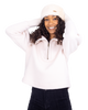 The Barts Womens Fur Headband in White