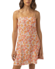Rosa Floral Bias Cut Mini Dress in Pink