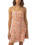 Rosa Floral Bias Cut Mini Dress in Pink