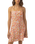 Rosa Floral Bias Cut Mini Dress in Pink
