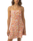 Rosa Floral Bias Cut Mini Dress in Pink