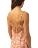 Rosa Floral Bias Cut Mini Dress in Pink