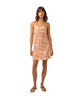 Rosa Floral Bias Cut Mini Dress in Pink