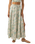 Cairo Tiered Maxi Skirt in Blue