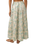 Cairo Tiered Maxi Skirt in Blue