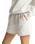 Palma Fleece Shorts in Grey Marle