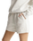 Palma Fleece Shorts in Grey Marle