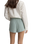 Waffle Shorts in Sea Green