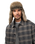 The Barts Mens Rib Bomber Hat in Brown