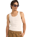 Everyday Singlet Vest in White