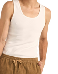 Everyday Singlet Vest in White