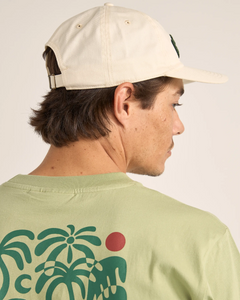 The Rhythm Mens Arch Sports Cap in Bone