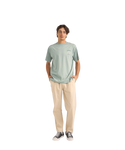 The Rhythm Mens Freedom T-Shirt in Seafoam