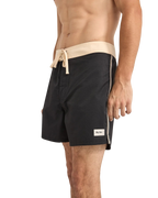 The Rhythm Mens Heritage Boardshorts in Black