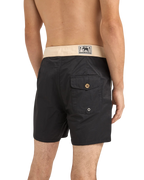 The Rhythm Mens Heritage Boardshorts in Black