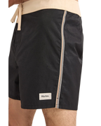 The Rhythm Mens Heritage Boardshorts in Black