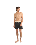 The Rhythm Mens Heritage Boardshorts in Black