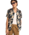 Tropical Paisley Shirt in Black
