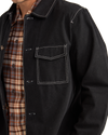 Canvas Shirt in Black
