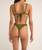 The Rhythm Womens Isla Rib Skimpy Bikini Bottoms in Ivy
