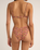 The Rhythm Womens Marie Floral Holiday Bikini Bottoms in Pink