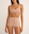 The Rhythm Womens Seafarer Crop Bikini Top in Brown