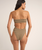 The Rhythm Womens Sol Stripe Strapless One Piece Swimsuit in Black