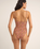 The Rhythm Womens Marie Floral Classic One Piece Swimsuit in Pink