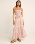 The Rhythm Womens Yumi Knit Top in Pink