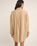 The Rhythm Womens Sun Ray Shirt Dress in Sand