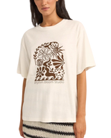 Bloom Studio Oversized T-Shirt in Vintage White