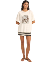 Bloom Studio Oversized T-Shirt in Vintage White