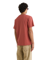 The Rhythm Mens Vintage Pocket T-Shirt in Vintage Clay