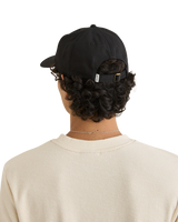 The Rhythm Mens Essential Brushed Twill Cap in Black