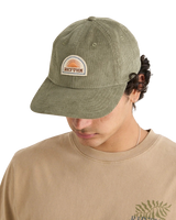 The Rhythm Mens Awake Cord Cap in Olive