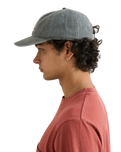 The Rhythm Mens Cantina Cap in Charcoal
