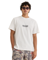 The Rhythm Mens Cactus Vintage T-Shirt in Vintage White