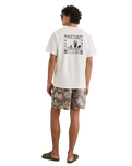 The Rhythm Mens Cactus Vintage T-Shirt in Vintage White