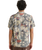 The Rhythm Mens Tropical Camo Shirt in Camo