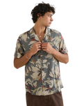 The Rhythm Mens Tropical Camo Shirt in Camo