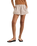 The Rhythm Womens Valley Stripe Shorts in Tan