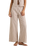 The Rhythm Womens Louise Wide Leg Trousers in Tan