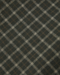The Brixton Mens Bowery Ultra Flannel Shirt in Ivy Green & Whitecap