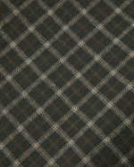 The Brixton Mens Bowery Ultra Flannel Shirt in Ivy Green & Whitecap