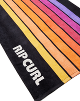 The Rip Curl Sunstash Beach Towel in Black | Available at Anns Cottage