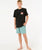 The Rip Curl Boys Boys Boardwalk Jackson Volley Shorts in Blue Lagoon